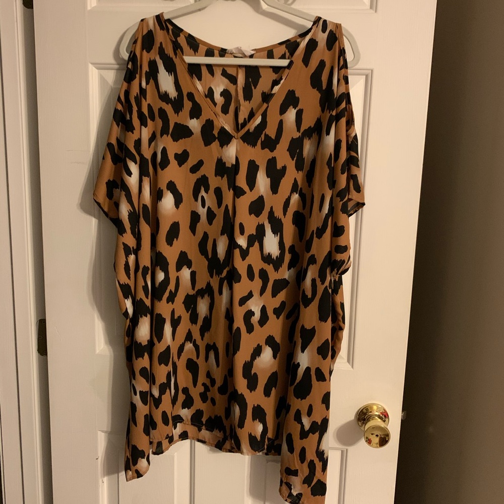 Cheetah Print Top/Dress